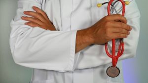 image of a doctor representing dutch healthcare system